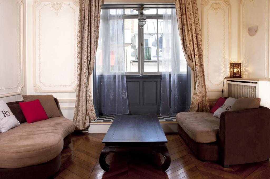 Ferienwohnung Haussmann Opera Paris Exterior foto